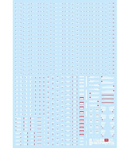 Amazon | アシタのデカール 1/144 GM ラインデカール No.12